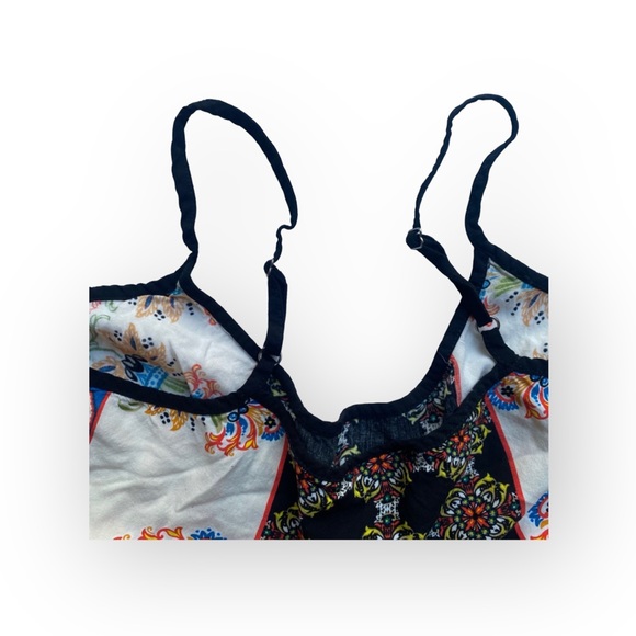 DR2 Paisley Patterned Spaghetti Strap Tank Top Small - Picture 8 of 10